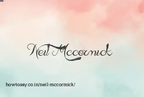 Neil Mccormick