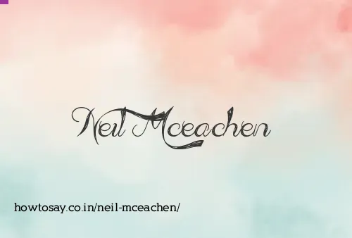 Neil Mceachen