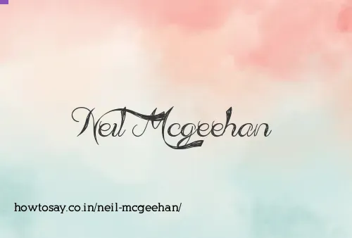 Neil Mcgeehan