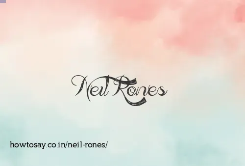 Neil Rones