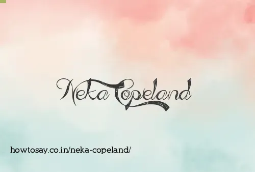 Neka Copeland