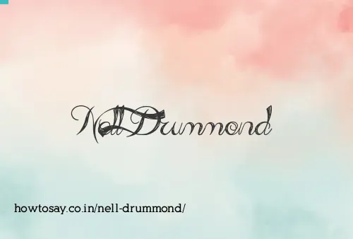 Nell Drummond