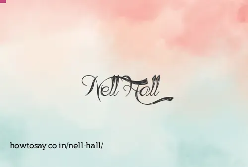 Nell Hall