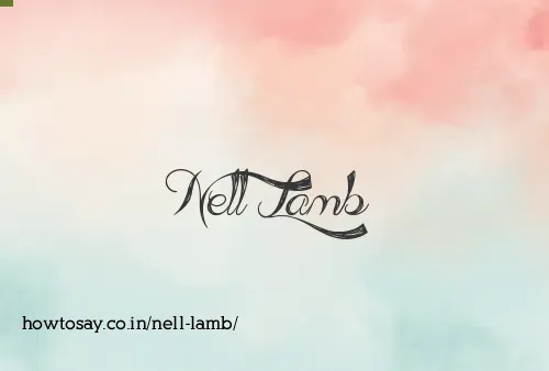 Nell Lamb