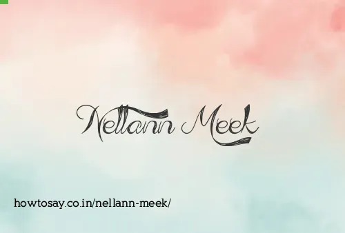 Nellann Meek
