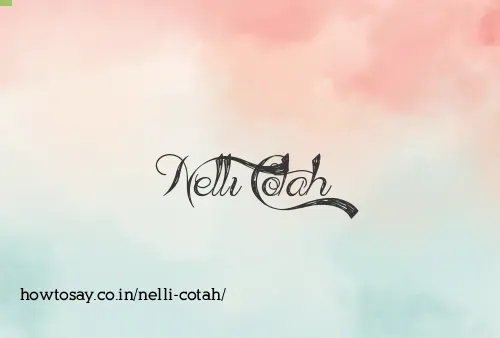 Nelli Cotah