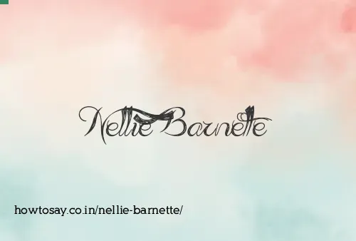 Nellie Barnette