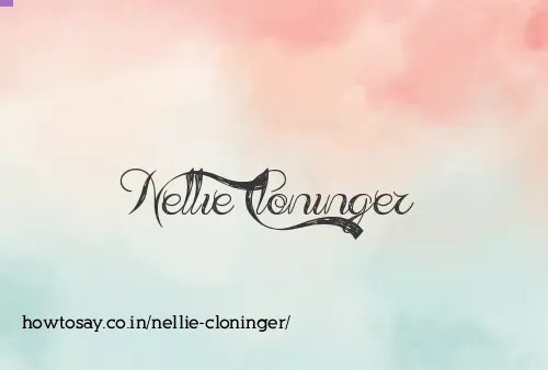 Nellie Cloninger