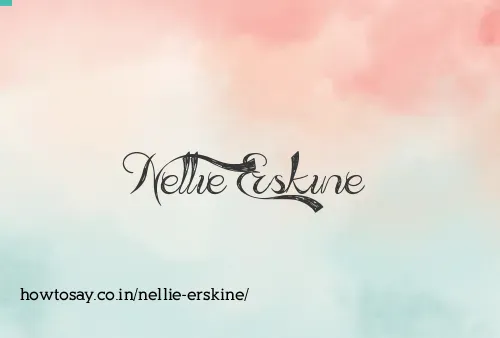 Nellie Erskine