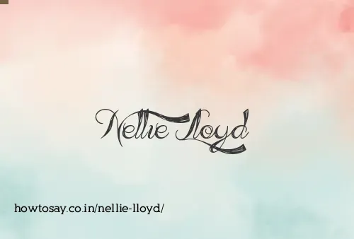 Nellie Lloyd