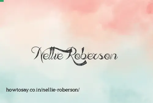 Nellie Roberson
