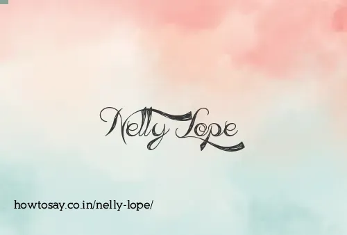 Nelly Lope