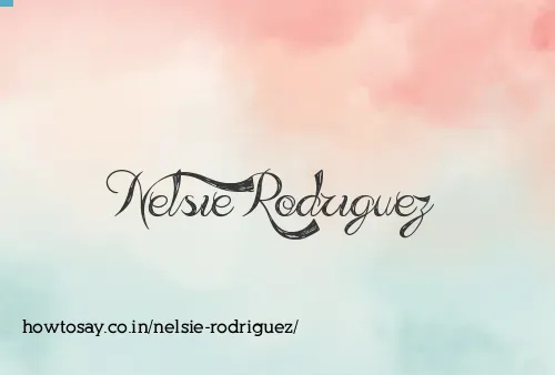 Nelsie Rodriguez