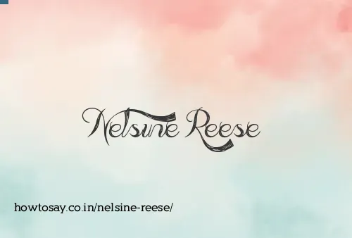 Nelsine Reese