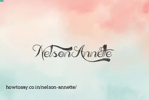 Nelson Annette
