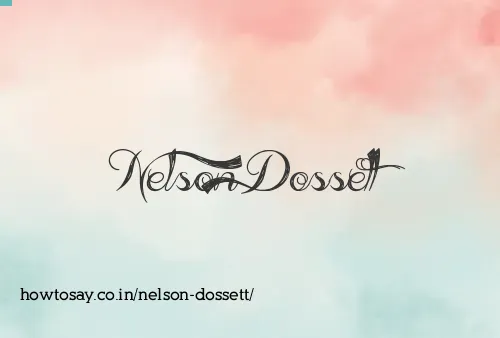 Nelson Dossett