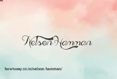 Nelson Hamman