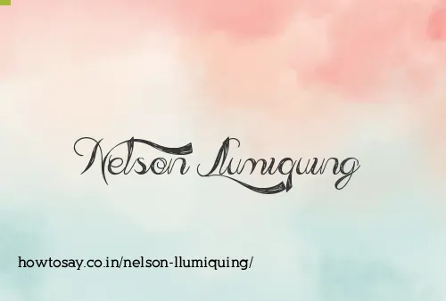Nelson Llumiquing