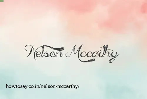 Nelson Mccarthy