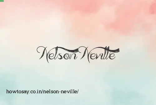 Nelson Neville