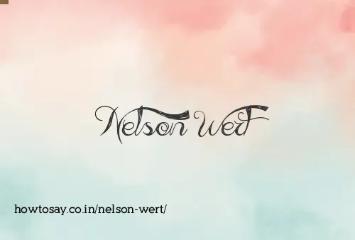 Nelson Wert