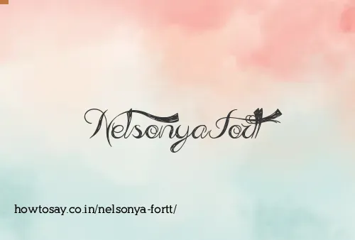 Nelsonya Fortt