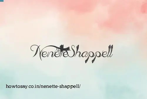 Nenette Shappell