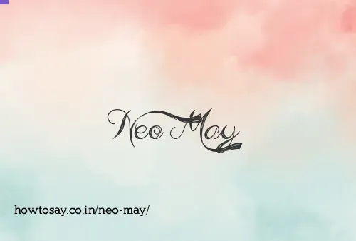 Neo May