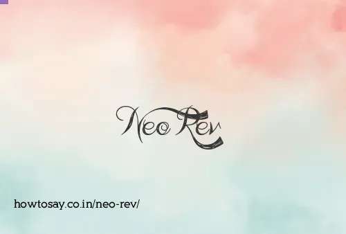 Neo Rev