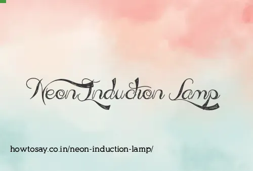 Neon Induction Lamp