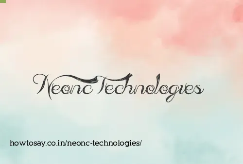 Neonc Technologies