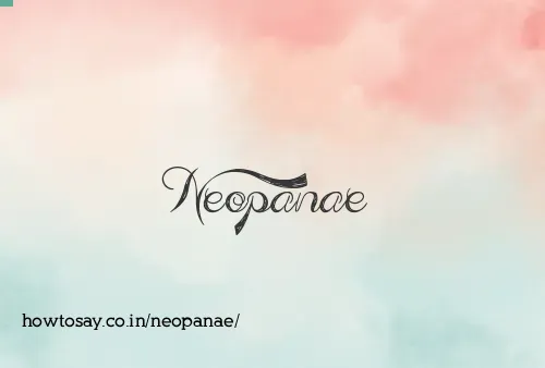 Neopanae
