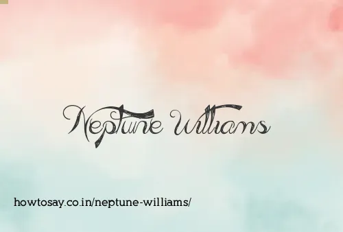 Neptune Williams