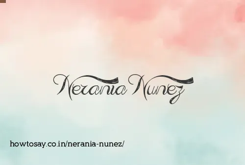 Nerania Nunez