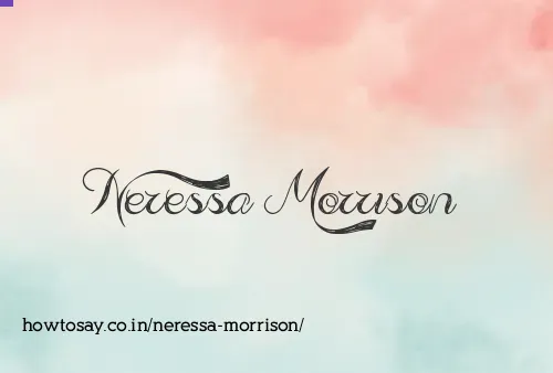 Neressa Morrison