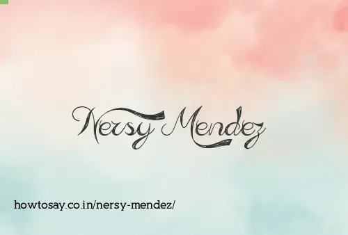 Nersy Mendez