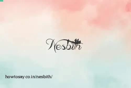 Nesbith