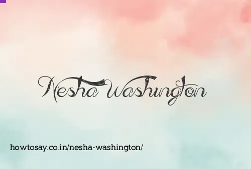 Nesha Washington