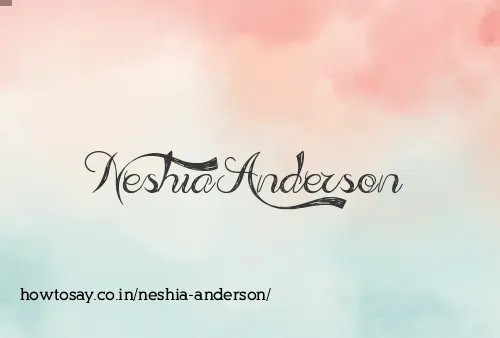 Neshia Anderson