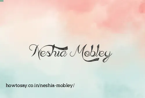Neshia Mobley