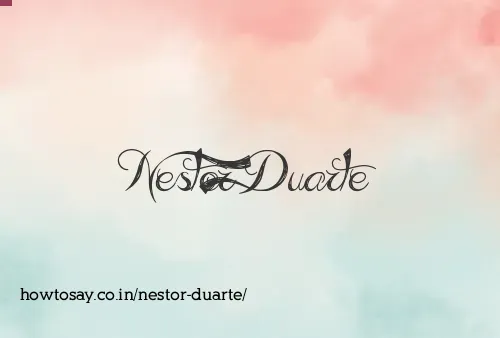Nestor Duarte