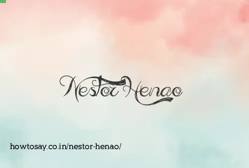 Nestor Henao