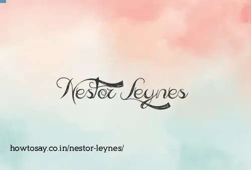 Nestor Leynes