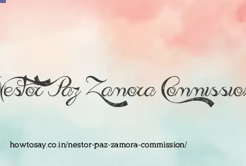 Nestor Paz Zamora Commission