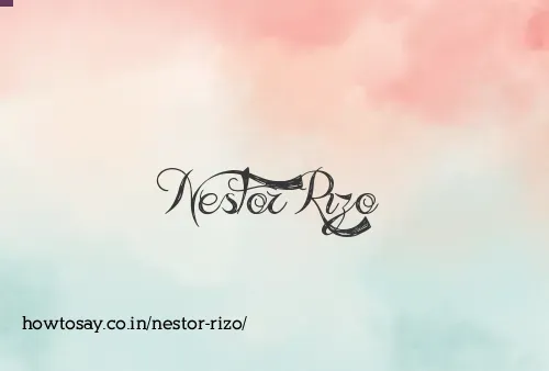 Nestor Rizo