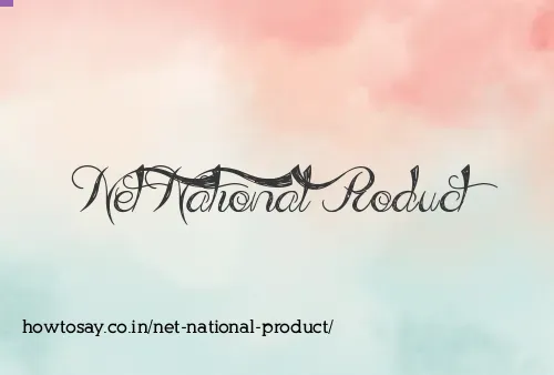 Net National Product