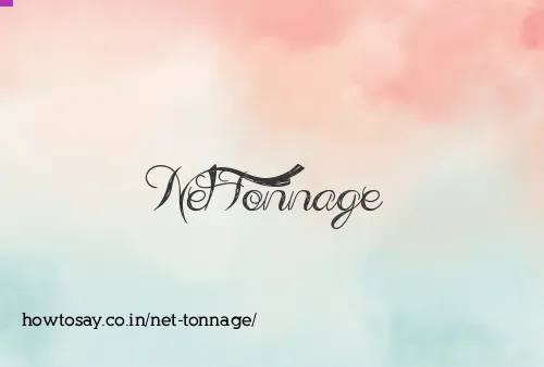 Net Tonnage