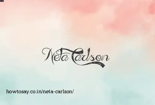 Neta Carlson