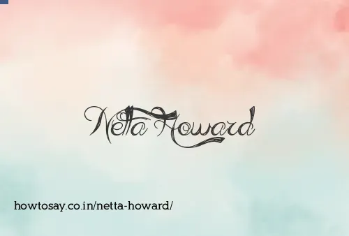 Netta Howard