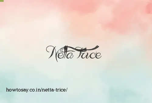 Netta Trice